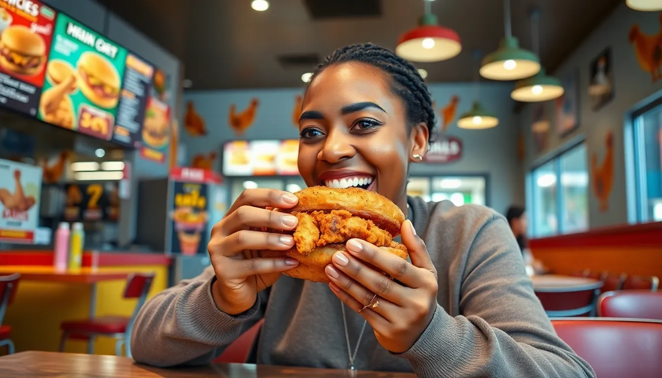 fast food chicken near me