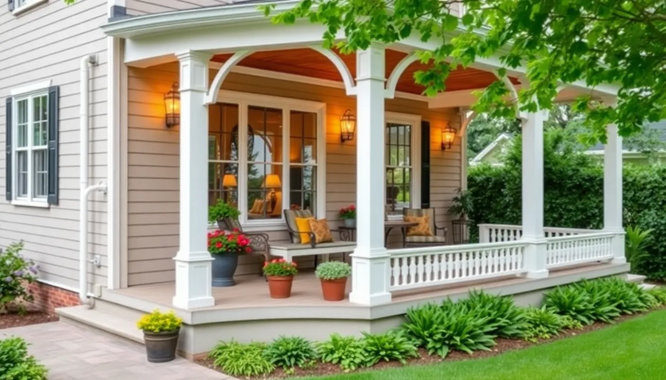 Porch addition