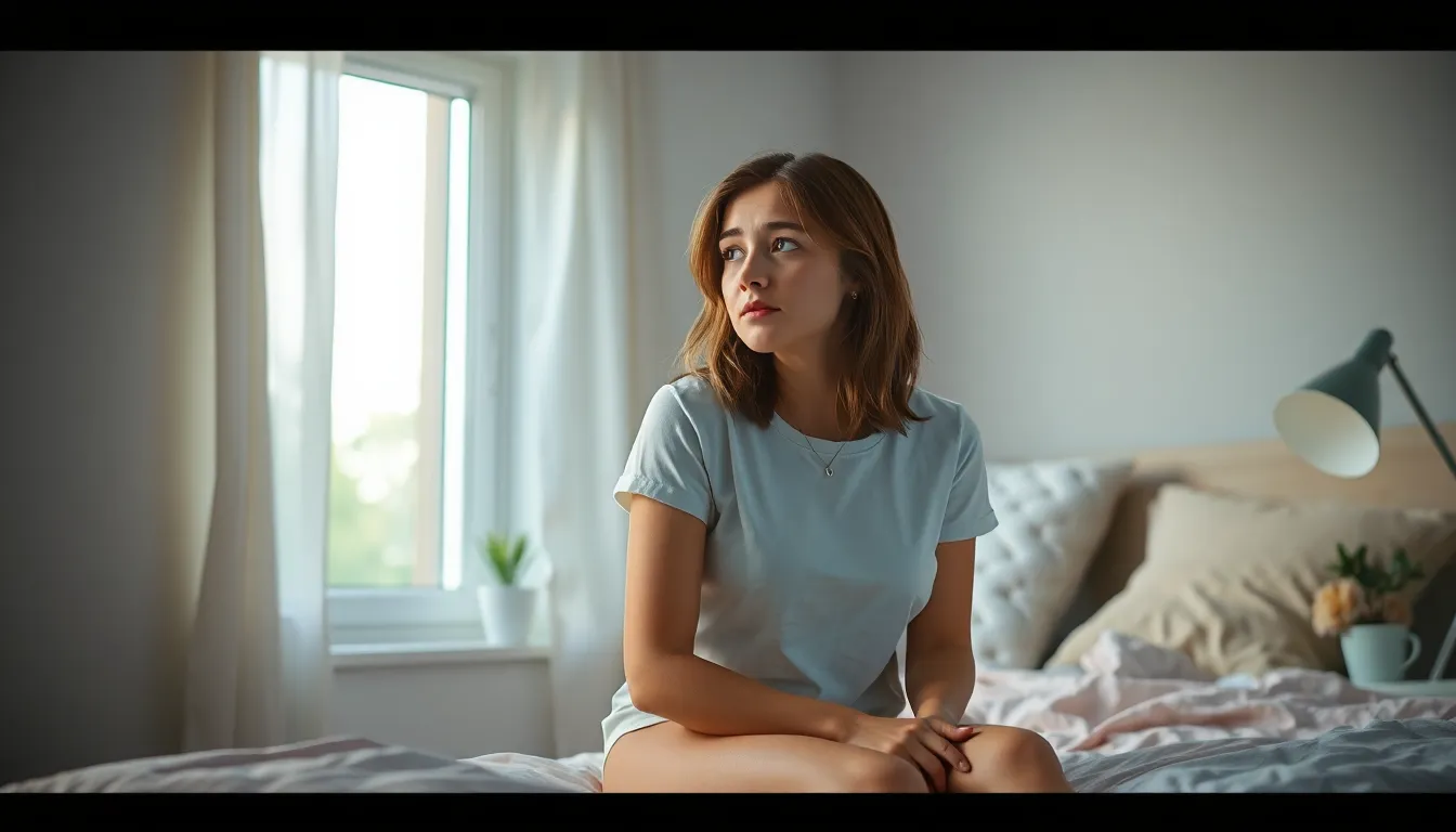 light pink blood after sex