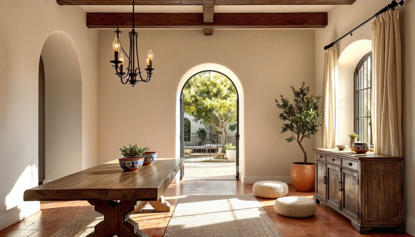 mediterranean spanish interior design