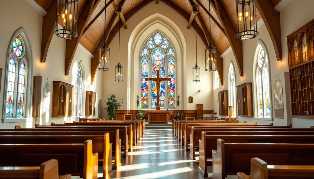 church interior design