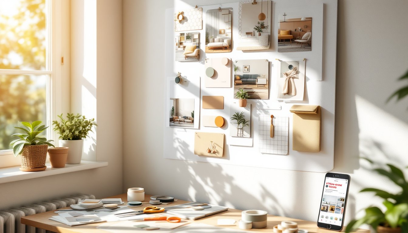 vision board interior design