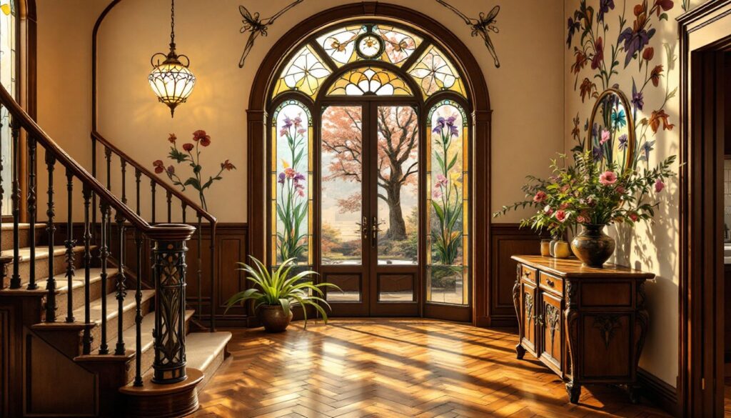 art nouveau interior design
